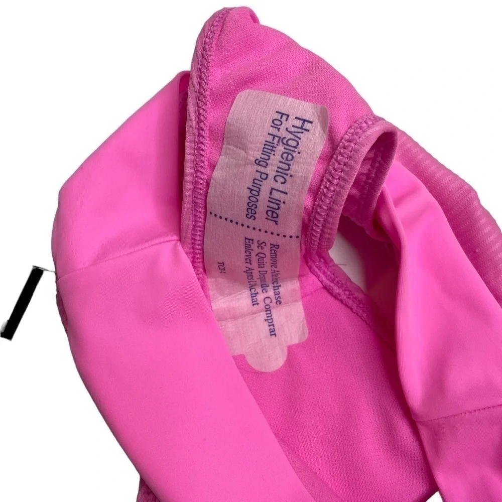 Salt + Cove Not What It Seams Swim Set Bikini Top and Bottoms Peony Pink S New